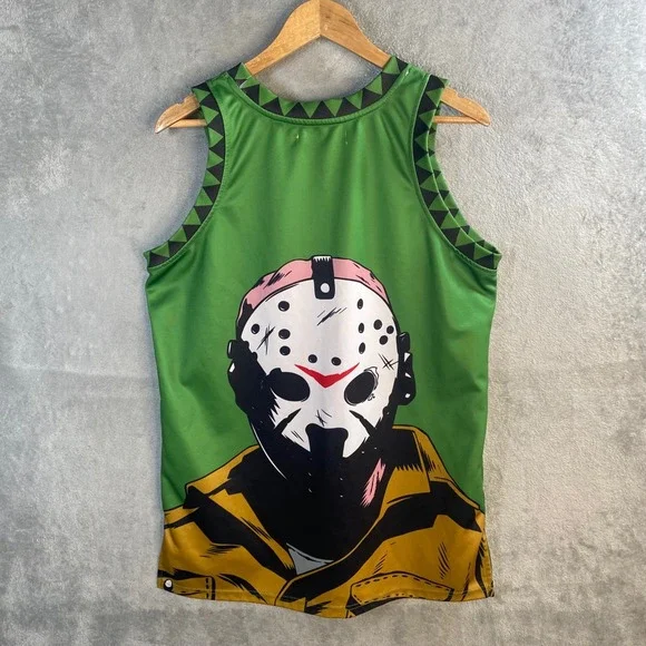Friday the 13th Jason Voorhees Jersey Mens Large Streetwear 80s Horror Movie - Picture 2 of 6